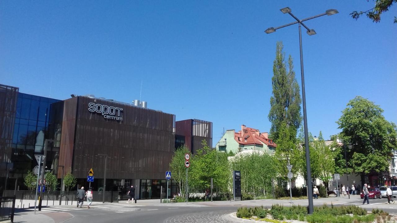 Studio Four - prywatne wejście i taras w Centrum Sopotu Zewnętrze zdjęcie